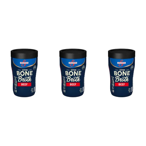 Vista 15 de Caldo de hueso de res para beber Swanson S, taza microondas de 10.75 oz