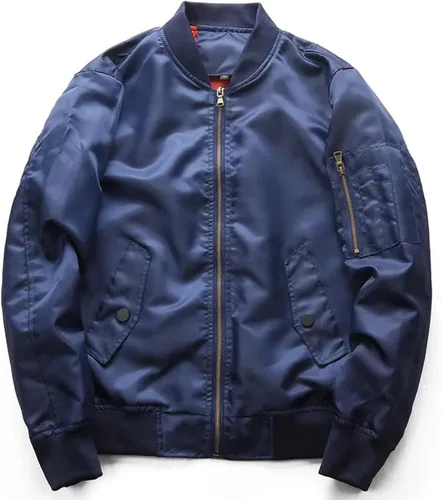 Vista 5 de Chaquetas cortavientos para hombre, ligeras, a la moda, elegantes, para primavera, otoño, informales, impermeables, M-5XL