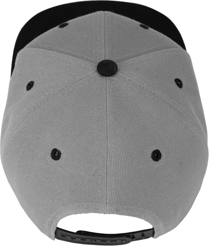 Vista 19 de Gorras Snapback Gelante para Hombres - Gorra de Béisbol con Visera Plana Ajustable - Liso en Blanco Ajustable Negro