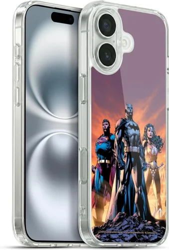 Vista 148 de Head Case Designs Funda de gel con licencia oficial de la Liga de la Justicia DC Comics #10 Darkseid War Comic Book Cover