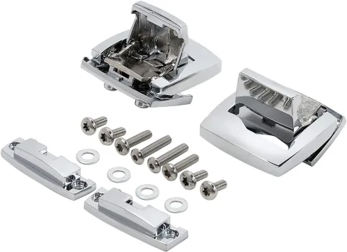 Vista 4 de TCT-MOTORPARTS Pestillos de equipaje Tour para Harley 1980-2013 touring Street Electra Road Glide Ultra Classic