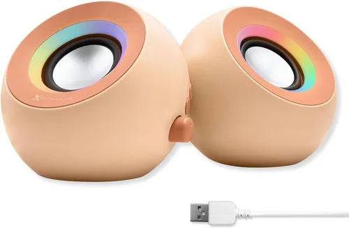 Vista 11 de Altavoces de computadora X9 Performance para PC de escritorio - Bluetooth, Aux y USB con iluminación RGB para escritorio, portátiles, tableta