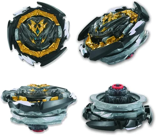 Vista 2 de Juego de juguetes Battle Burst Gyro, gran regalo de cumpleaños para niños de 6 y 8 años + juego de batalla de metal Fusion Attack Top con 4 tapas