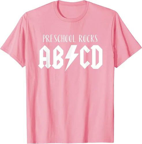 Vista 3 de Preschool Rocks Teacher Back to School ABCD Rock First Day T-Shirt Asphalt Grey