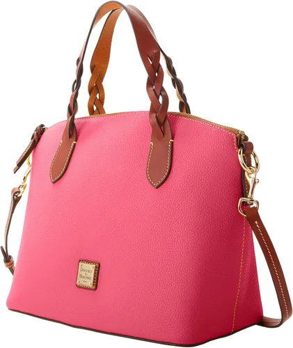 Vista 2 de Dooney & Bourke Pebble Grain Celeste - Bolso, Rosa encendido