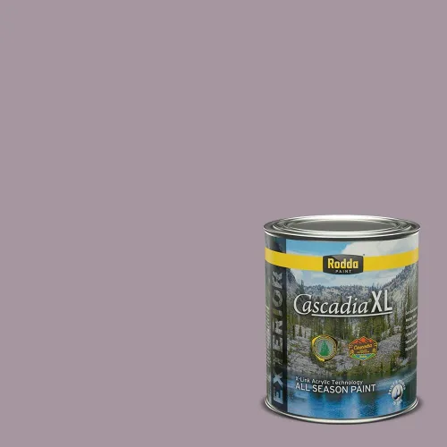 Vista 68 de Rodda Paint CASCADIA XL - Pintura e imprimación satinada para exteriores en uno, cuarto de galón, blanco abstracto
