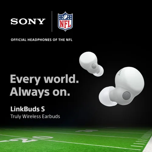 Vista 2 de Sony LinkBuds S - Auriculares de botón verdaderamente inalámbricos con cancelación de ruido con Alexa integrado, auriculares Bluetooth compatibles