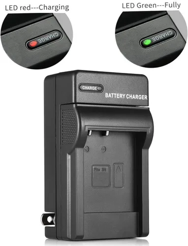 Vista 6 de Cargador de batería para Canon NB-6L, NB-6LH y PowerShot SX240 HS, SX260 HS, SX270 HS, SX280 HS, SX500 es, SX510 HS, SX520 HS, SX530 HS, SX540 HS