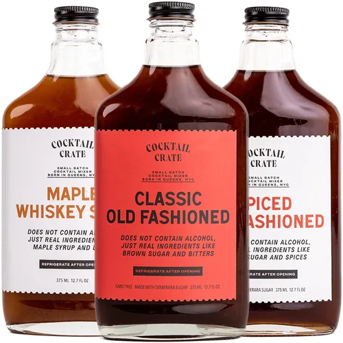 Vista 10 de Cocktail Crate Paquete variado de mezcladores de bebidas premium Mezcladores de cóctel artesanales galardonados para verdaderos conocedores