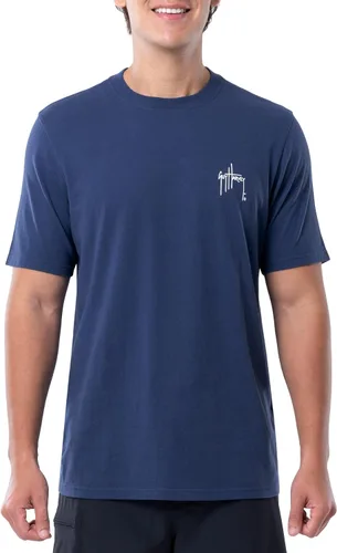 Vista 103 de Guy Harvey Camiseta de manga corta Threadcycled para hombre