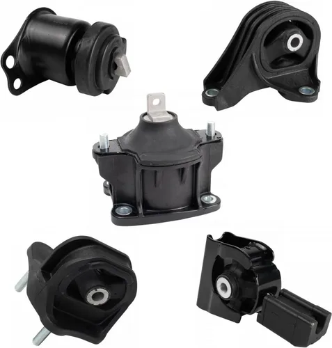 Vista 13 de TRQ Kit de montaje de motor de transmisión de motor de 5 piezas compatible con Ford Five Hundred Montego 6sp Auto AT 2005 - 2007