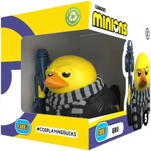 Vista 8 de TUBBZ Boxed Edition Minions Bob - Figura coleccionable de pato de goma de vinilo – Producto oficial de Despicable Me 4 Minions – TV, películas