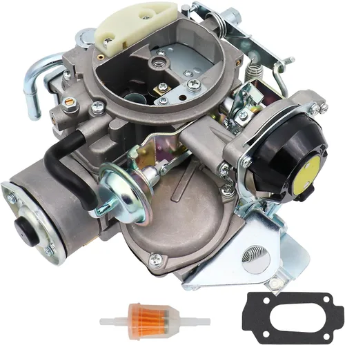 Vista 2 de Carburador de 2 cilindros para motores Nissan Pickup 720 2.4L Z24 1983-1986 para Nissan Bluebird Caravan Pathfinder Atras Truck Vanette Panel Van