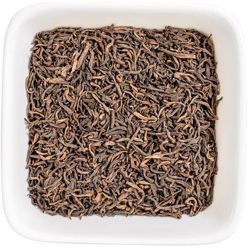 Vista 4 de Tealyra - Té Pu'erh maduro - Hoja suelta de 20 años de Yunnan - China - 100% natural - Nivel de cafeína alto - Té negro envejecido Pu Er - 7.76 oz