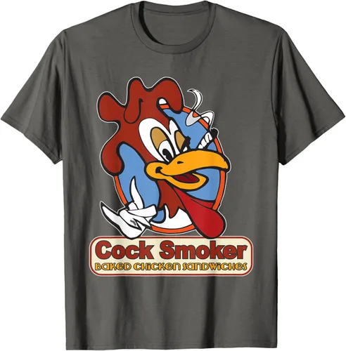 Vista 78 de Kevin Smith Jay & Silent Bob Reboot Cock Smoker Logo Dark Camiseta, Negro
