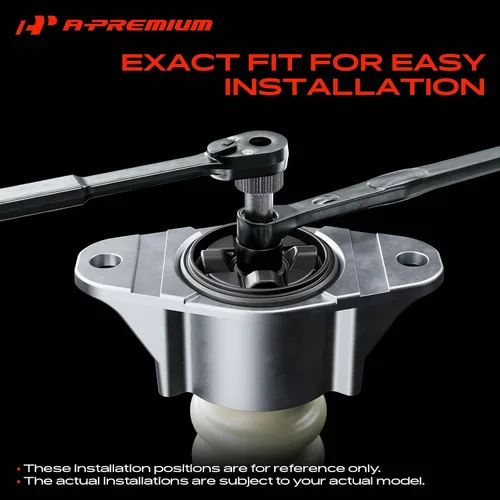 Vista 15 de A-Premium - Soporte de puntal superior trasero compatible con Volkswagen, Audi