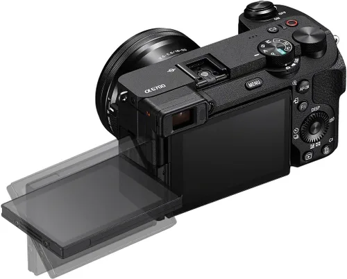 Vista 3 de Sony Alpha 6700 – APS-C - Cámara con lente intercambiable con sensor de 26 MP, video 4K, reconocimiento de sujetos basado en IA, grabación en Log