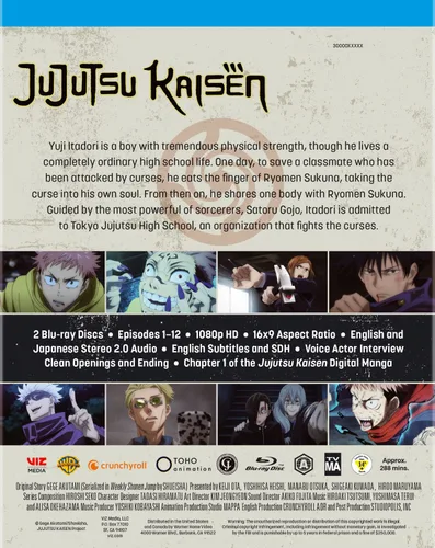 Vista 2 de Jujutsu Kaisen: Season 1 Part 1 (Limited Edition w/ Soundtrack) (Blu-ray)