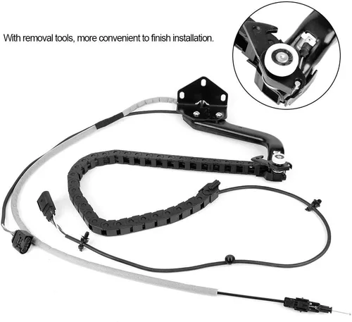 Vista 3 de Cable de puerta corredera, 9068204169 9068204100 Cable ABS para coche Puerta corredera eléctrica ajuste derecho para SPRINTER