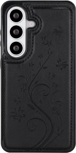 Vista 4 de Asuwish Funda de teléfono para Samsung Galaxy A37 5G con protector de pantalla de vidrio templado y tarjetero con soporte para tarjetero, soporte