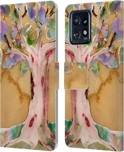 Vista 7 de Head Case Designs Officially Licensed Wyanne Half Light Nature 2 Leather Book Wallet Case Cover Compatible with Motorola Moto Edge 40 Pro