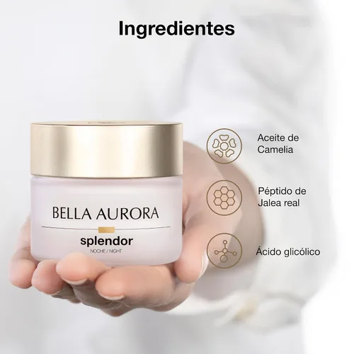 Vista 4 de BELLA AURORA SPLENDOR 10 CREMA 50ML NOCHE REGENERANTE