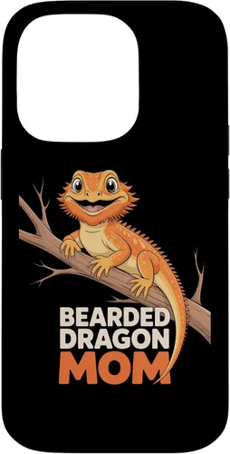 Vista 17 de Bearded Dragon Mom Reptile Parent Animal Care Fan Case for iPhone XR