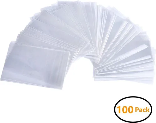 Vista 5 de Protectores de tarjetas de recetas 3x5,100 unidades,Cubiertas de tarjetas de receta,Funda de tarjeta de índice Recipe Card Protectors, Recipe Card