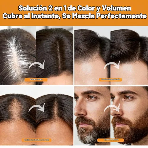 Vista 5 de Root Touch Up - Spray de color para el cabello, 4 onzas, para mujeres y hombres, marrón claro