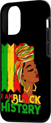 Vista 2 de Funda para iPhone 15 I Am Black History Month Afroamericana Mujeres Niñas
