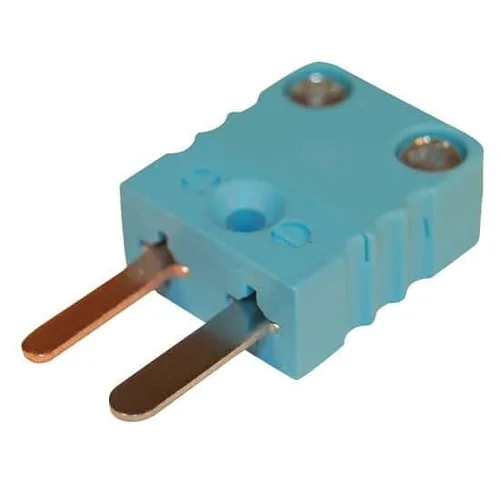 Vista 4 de Digi-Sense Conector macho de termopar tipo J miniatura, 2 pines