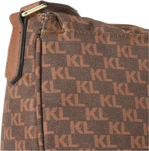Vista 4 de KARL LAGERFELD PARIS Cara Messenger, marróncaqui, Marrón Caqui