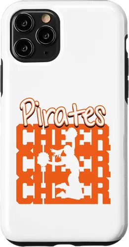 Vista 29 de Pirates Cheer Back to School Cheerleading Spirit O Case for iPhone 16