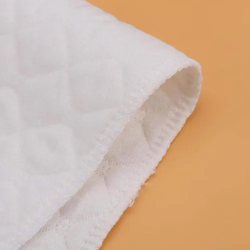 Vista 6 de Sonew Paquete de 10 forros de pañales de tela transpirable de algodón suave para bebés, insertos modernos para comodidad y absorción (3 capas)