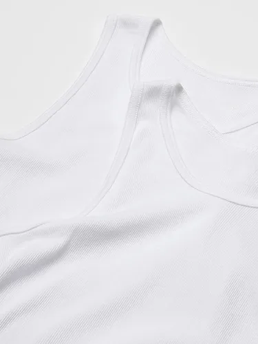 Vista 7 de ToBeInStyle Paquete económico para hombre de cuello redondo sin mangas A-Shirts