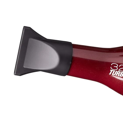 Vista 6 de Kiss Productos Red Pro 3200 Turbo Pro Detangler Secador de CA con 3 accesorios de peinado adicionales