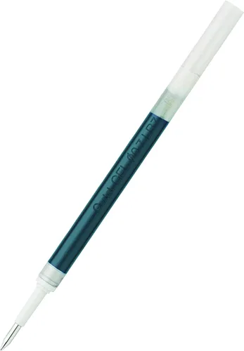 Vista 22 de Pentel - Tinta de recarga para bolígrafo de gel líquido EnerGel, (0.7mm), punta de metal, tinta negra, caja de 12 (LR7-A)