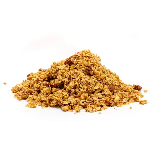 Vista 4 de Mrs. Barr's Natural Foods Granola Almendra, nuez y nuez Avena orgánica certificada sin gluten Textura suave Lote pequeño Calidad gourmet