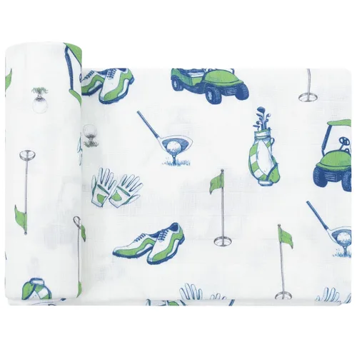 Vista 10 de LifeTree - Mantas de muselina para envolver al bebé, envoltorio de muselina para niños y niñas recién nacidos, manta de recepción, 70% viscosa