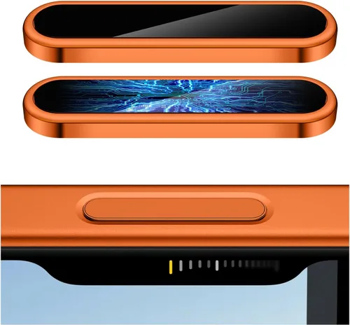 Vista 9 de AMANECER Paquete de 2 protectores de botón de control de cámara para iPhone 16/16 Plus, funda protectora capacitiva de alineación automática