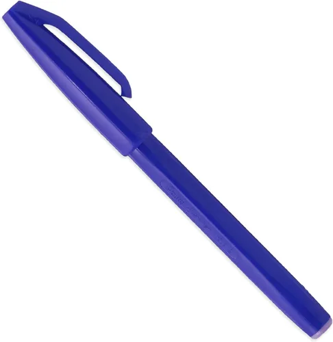 Vista 3 de Pentel Blue Original Sign Pen S520 - Rotuladores de punta de fibra de color, punta fina de 0.079 in, punta de 0.039 in de ancho de línea