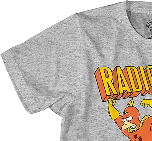 Vista 6 de The Simpsons Krusty The Clown Shirt Krusty Burger Logo Tee Graphic T-Shirt