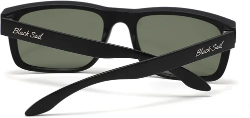 Vista 9 de Black Sail Eyewear - Square Frame UV400 7 Layer Polarized Sunglasses with Mirrored Lenses, Women & Mens Sunglasses Polarized