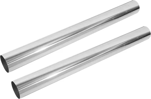 Vista 20 de X AUTOHAUX 2 unids recto 2 "OD 30" longitud DIY mandril tubo de escape 2 pulgadas tubo tubo T304 acero inoxidable ajuste universal