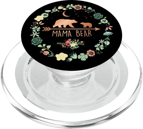 Vista 7 de Mama Bear - Enchufe con diseño de flores, color oro rosa