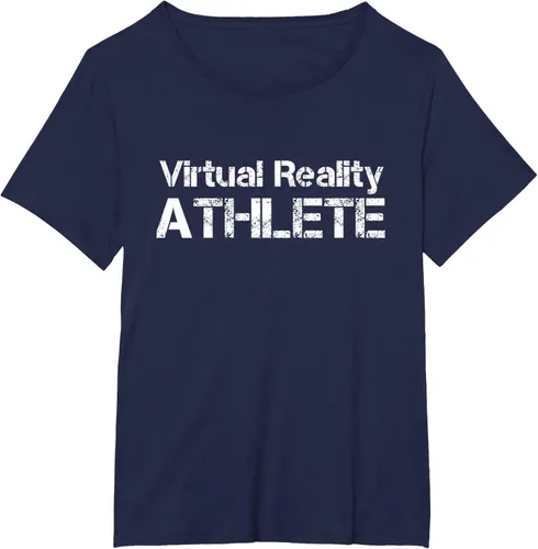 Vista 17 de Virtual Reality ATHLETE for VR Gamers Camiseta, Negro, S