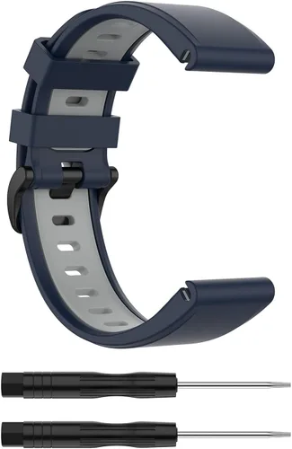 Vista 3 de FitTurn Correa de muñeca compatible con Coros Vertix 2 correas de reloj (no para Vertix), correa de reloj flexible de silicona suave deportiva
