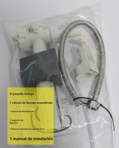 Vista 7 de Conjunto completo de válvula de llenado de entrada lateral - Pieza de repuesto RP71168 Kit de reparación de válvulas de entrada silenciosa