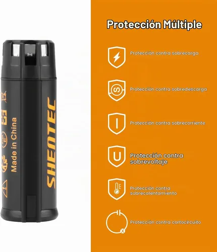 Vista 2 de Shentec 3500mAh 4V - Batería de repuesto compatible con Ryobi TEK4