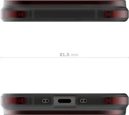 Vista 139 de Ghostek Covert Clear - Funda transparente para iPhone 15 Plus, silicona a prueba de golpes, compatible con accesorios Apple MagSafe, funda Negro